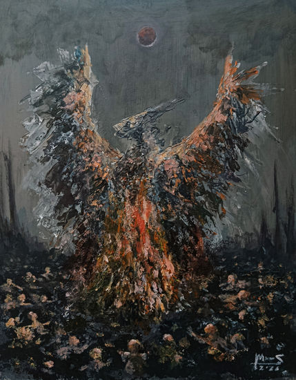El fuego eterno Acrílico Otros Otros