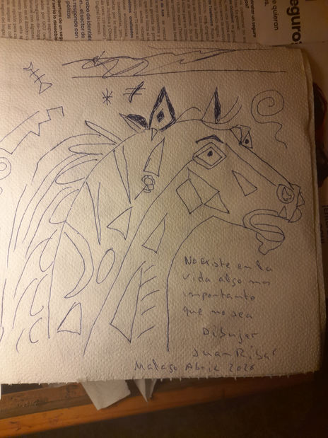 El caballo del...