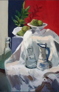 Bodegón Rojo con...