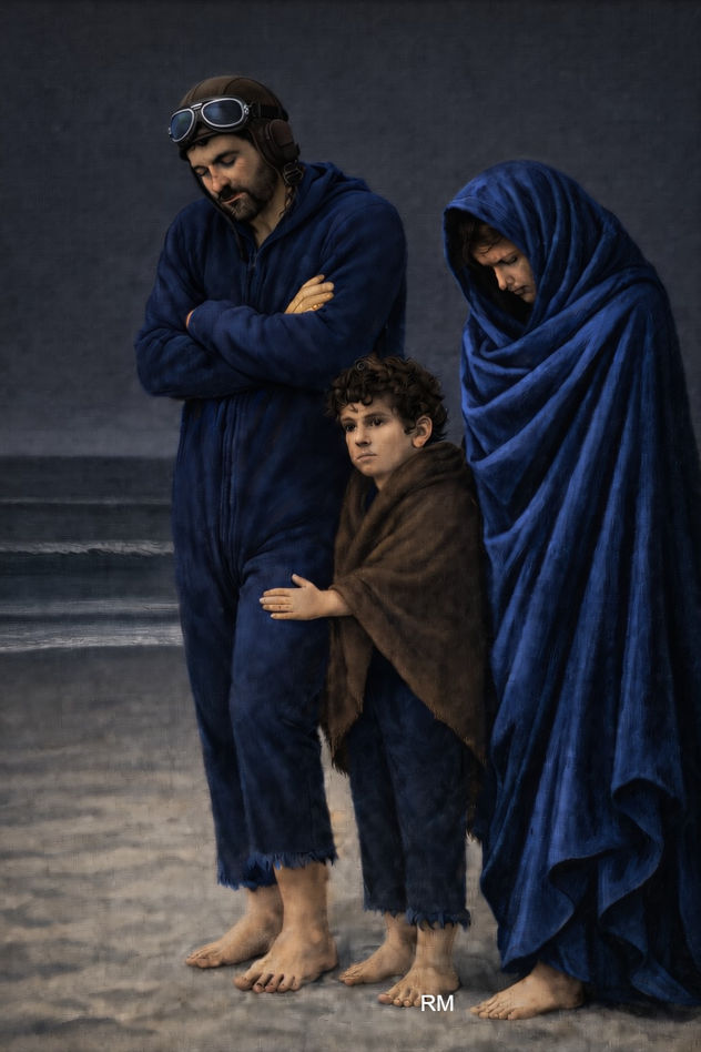 POBRES EN LA PLAYA