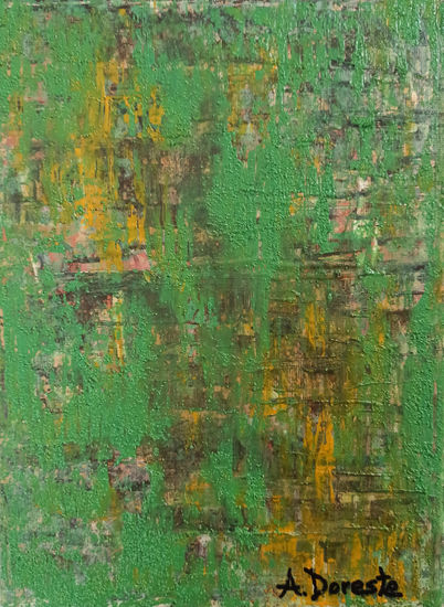 Territorio fragmentado Media Mixta Lienzo Otros