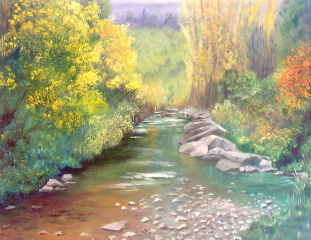 Sierra Norte Oil Canvas Landscaping