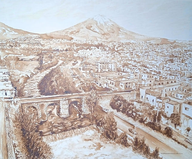 "Ciudad Blanca" Others Canvas Landscaping