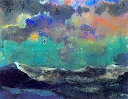 Mar oscuro, cielo...