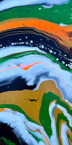 Earth Layer — Roots (Grounding) Acrylic Canvas Landscaping