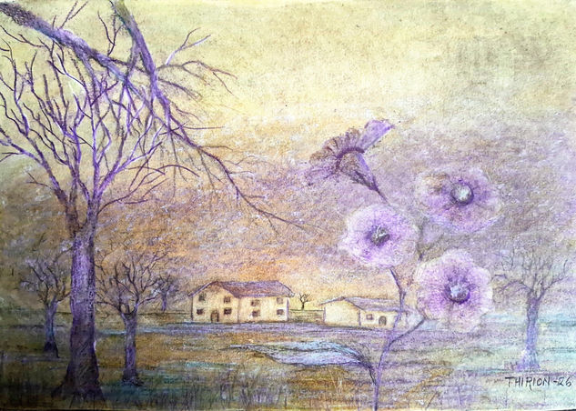 El perfume de las flores Watercolour Paper Landscaping