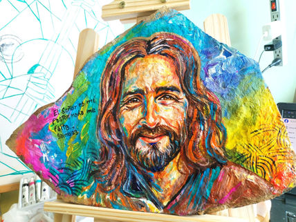 Jesús, pedrada...