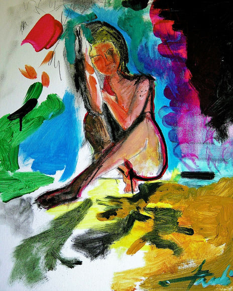 Mujer caída del cielo.
