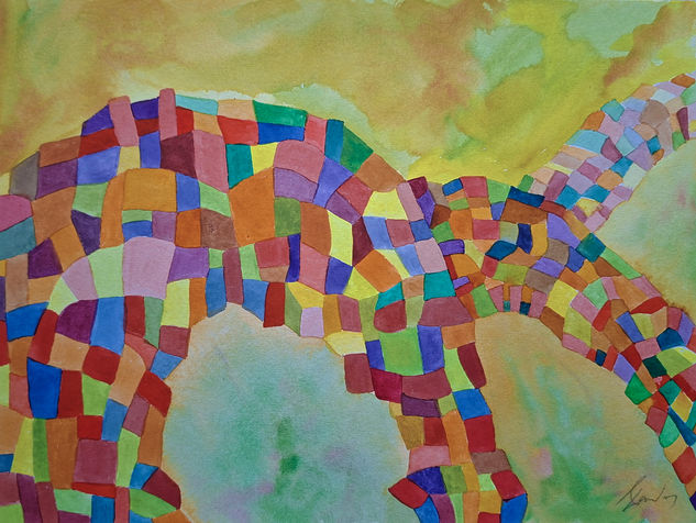 Campiña I Watercolour Paper Others
