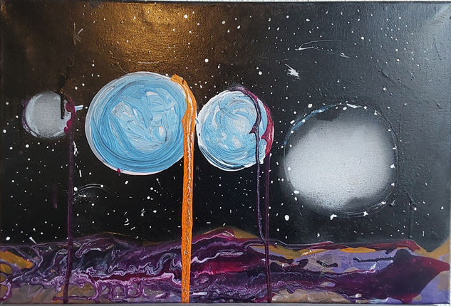 Lunatica Acrylic Canvas Others