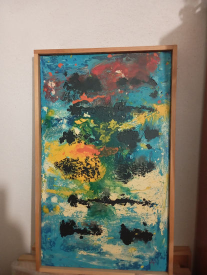“Tormenta de Color Interior” Oil Canvas Others