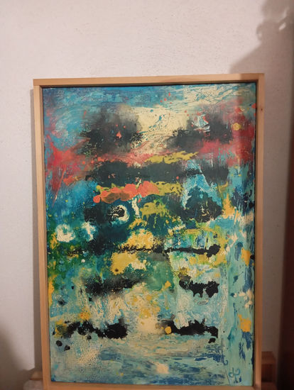 “Ecos del Océano Interior” Óleo Lienzo Otros