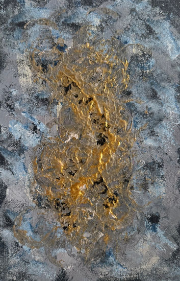 Golden Presence Acrílico Lienzo Otros