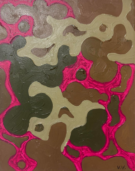 Abstracto 19 Acrílico Lienzo Otros