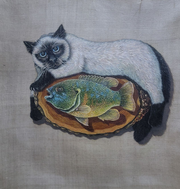 Waiting cat