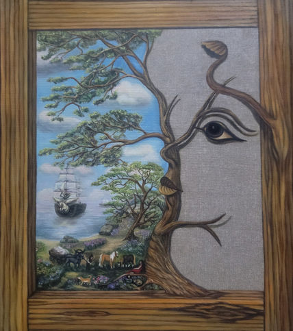 Wooden frame