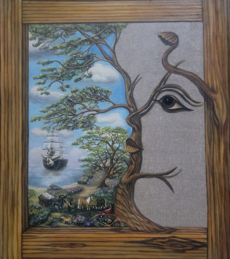 Wooden frame
