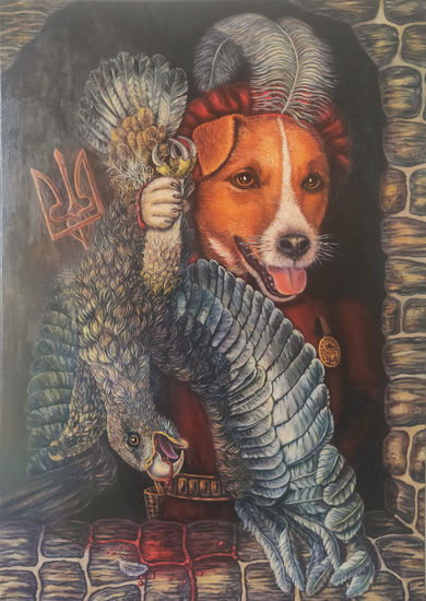 Patron The Hunter Oil Canvas Animals