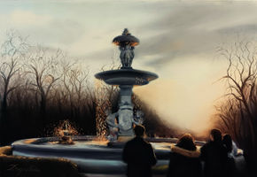 Atardecer en el Retiro