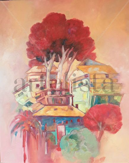 "Monte Molinàs" Oil Canvas Landscaping