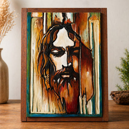 Cristo en madera