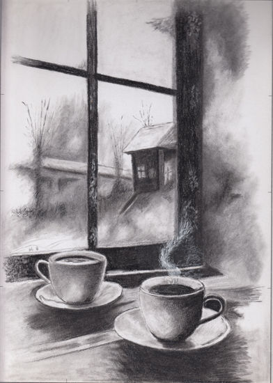 Café en compañía Charcoal