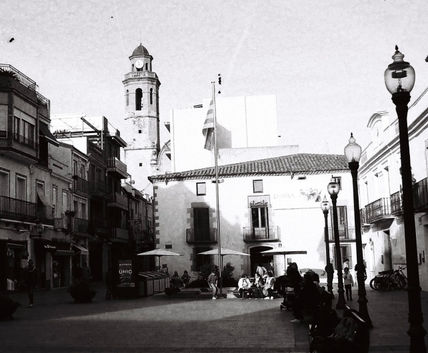 Calella plaza...