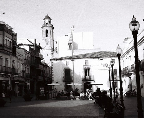 Calella plaza...