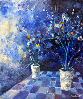 Blue still life  -5626