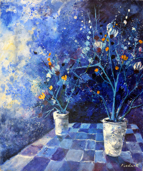 Blue still life  -5626