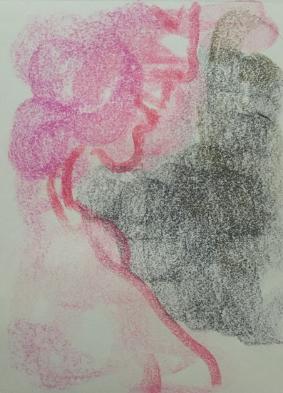 Perfil Pastel Paper Nude Paintings