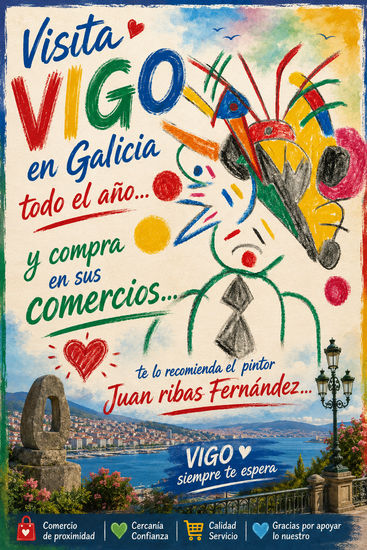 Cartel publicitario Galicia 