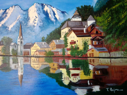 Pueblo reflejado