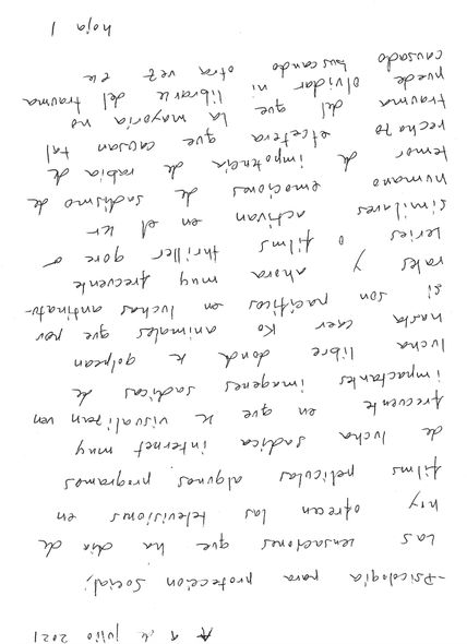 Historico manuscrito