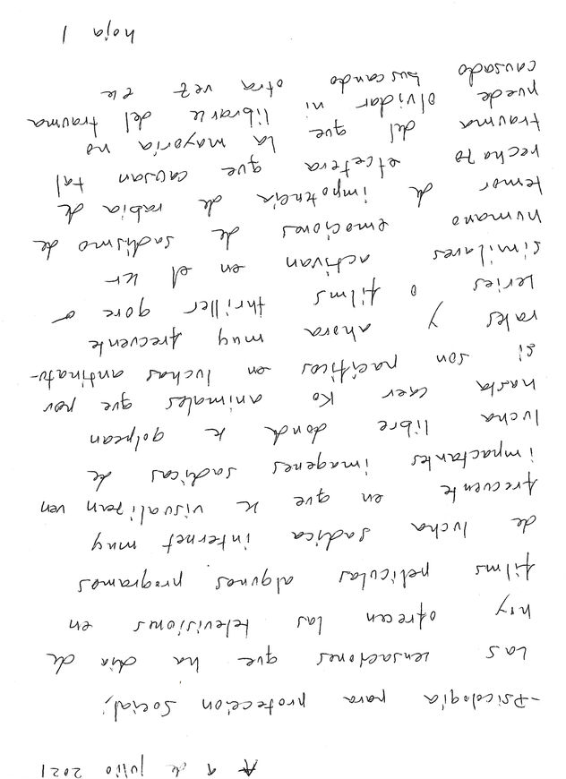 historico manuscrito