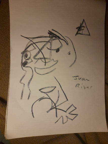 Dibujo a ciegas