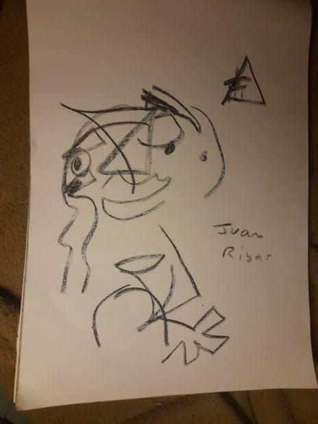 Dibujo a ciegas