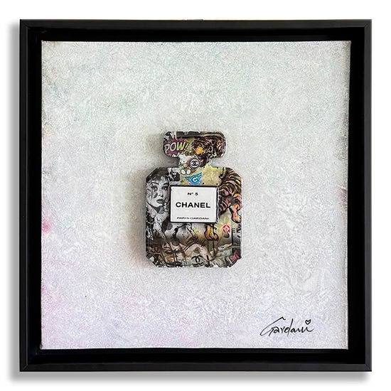 Chanel N5 Echoes - Original 3D Sculpture Mixed Mixed