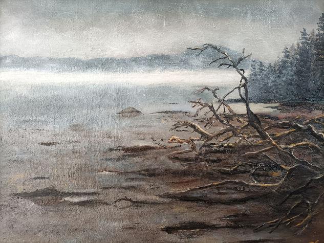 Mareas Oil Canvas Landscaping
