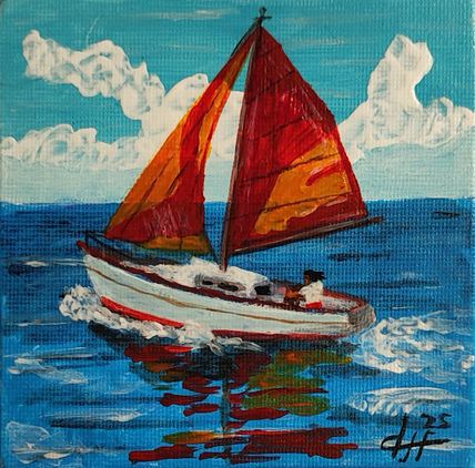 Velero en aguas...