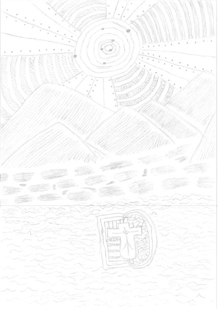 Esferas en circulo.
