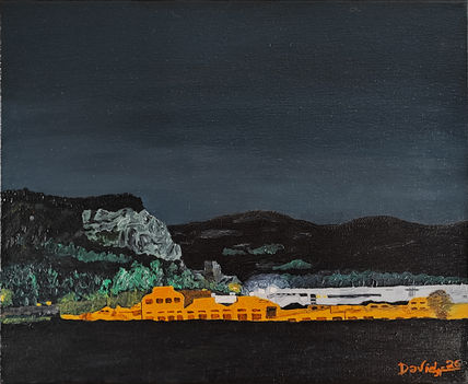 Paisaje nocturno en...