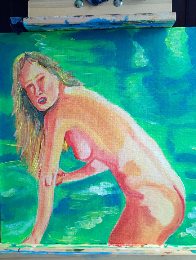Bañista 1 (de la serie Las bañistas)