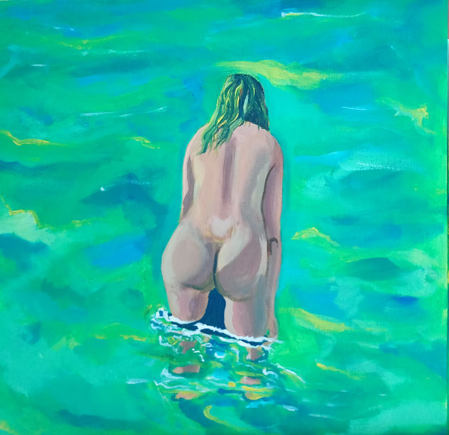 Bañista 3 (de la serie Las bañistas)