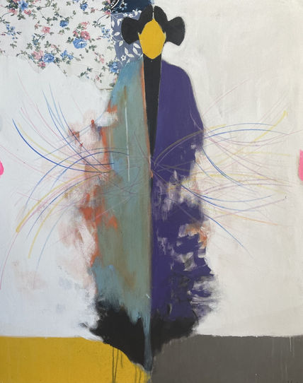 Colorful figurative...