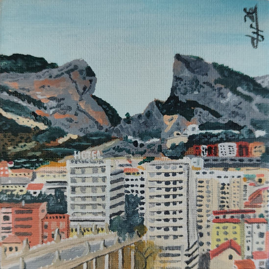 Alcoy – Barranc del Cint Oil Canvas Landscaping