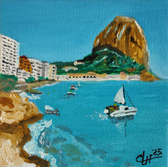 Calpe Óleo Lienzo Paisaje