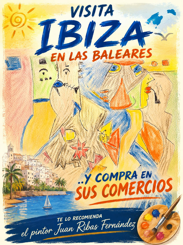 Carte publicidad visita ibiza