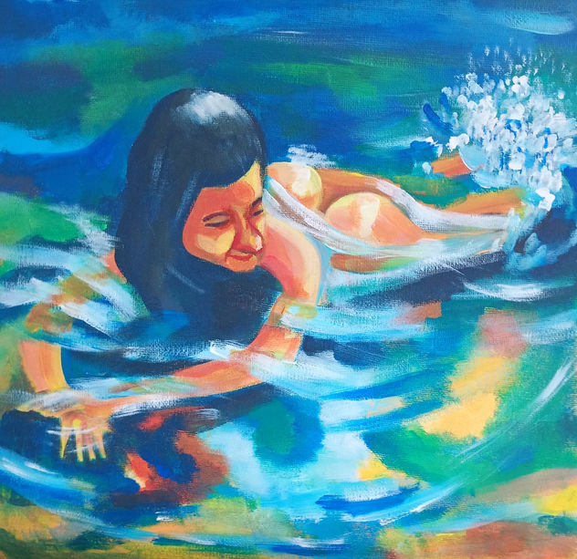 Bañista 4 (de la serie Las bañistas)