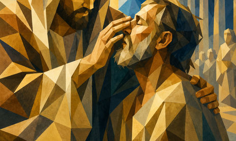 JESÚS CON ADULTO MAYOR